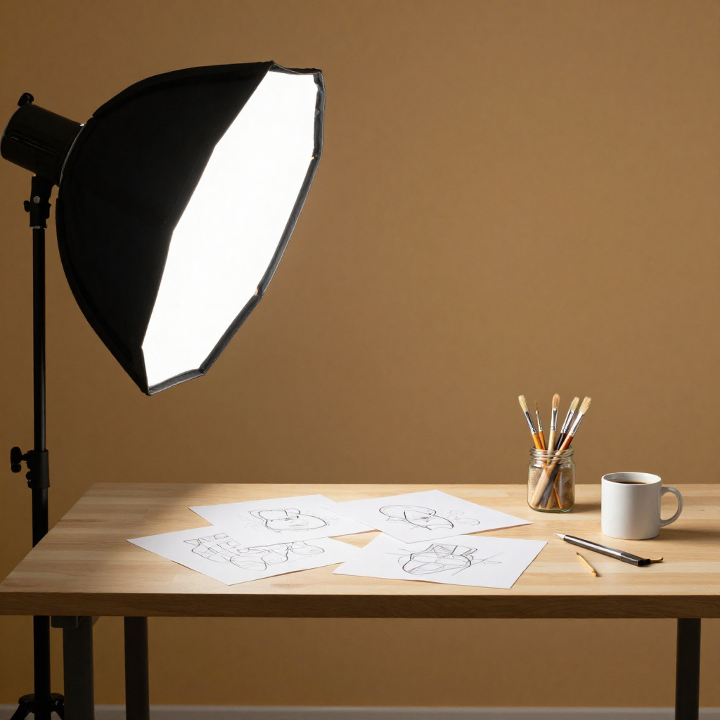 Vendorstoreextra photography studio workspace in Melbourne